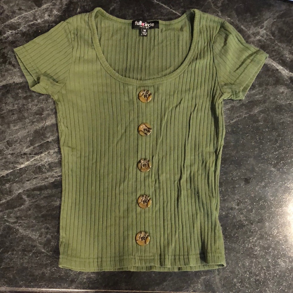 Green shirt